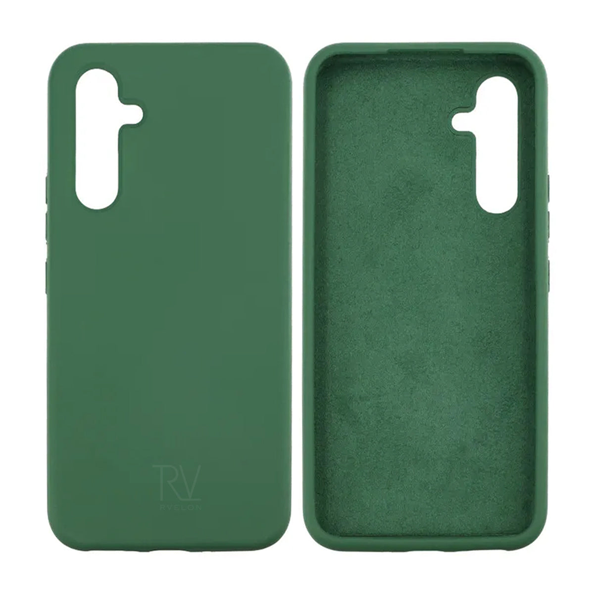 Samsung Galaxy A54 5G Silikonskal Rvelon - Grön