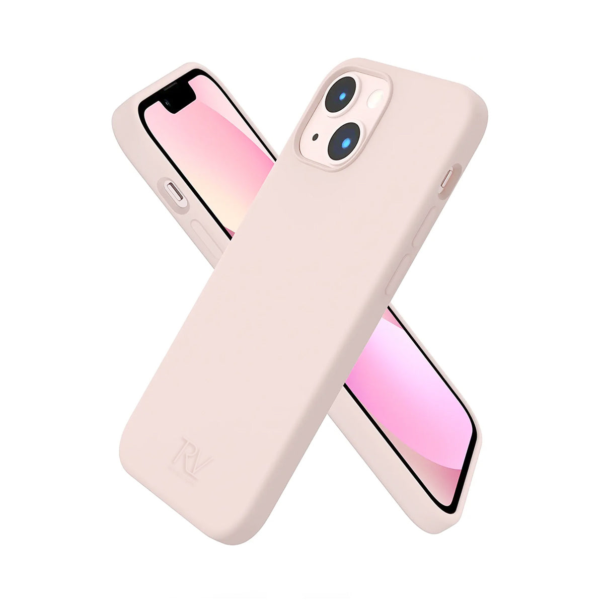 iPhone 14 Plus Silikonskal Rvelon - Sand Rosa
