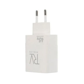 Rvelon 45W USB-C x2 GaN Väggladdare