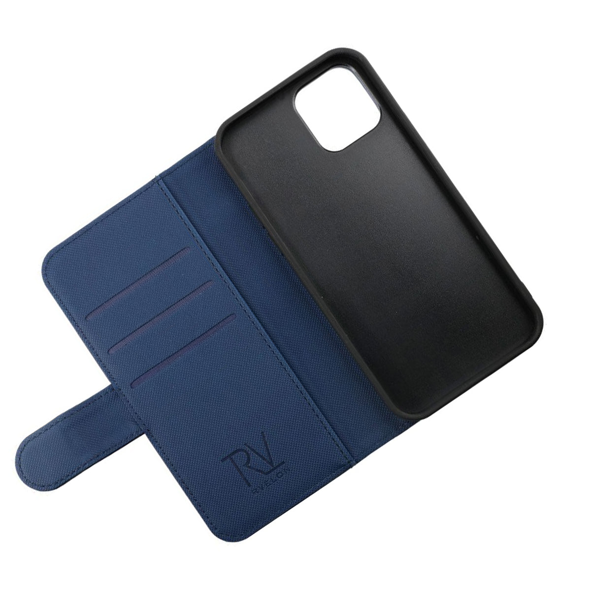iPhone 13 Plånboksfodral Magnet Rvelon - Blå