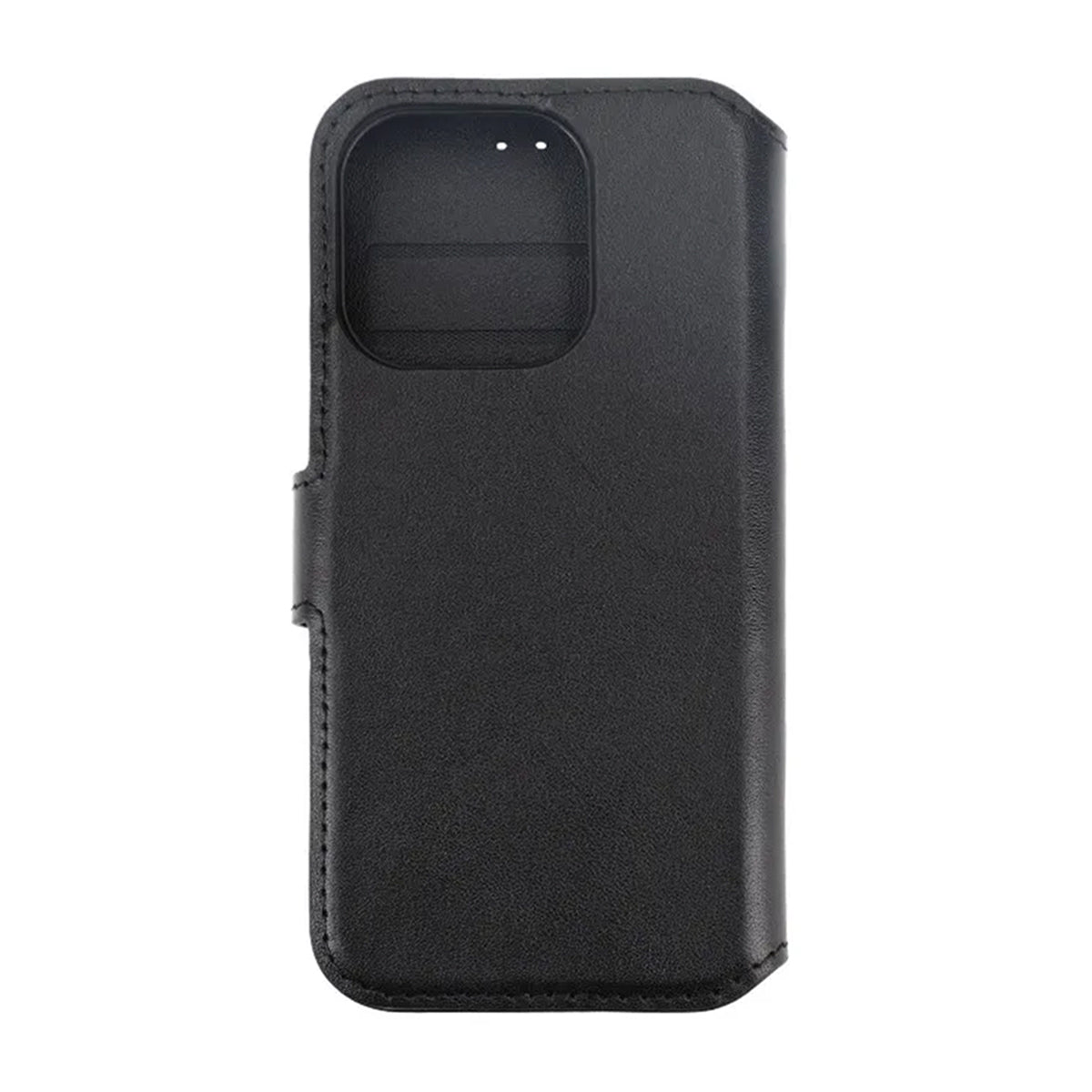 iPhone 15 Pro Max Plånboksfodral Läder Rvelon - Svart