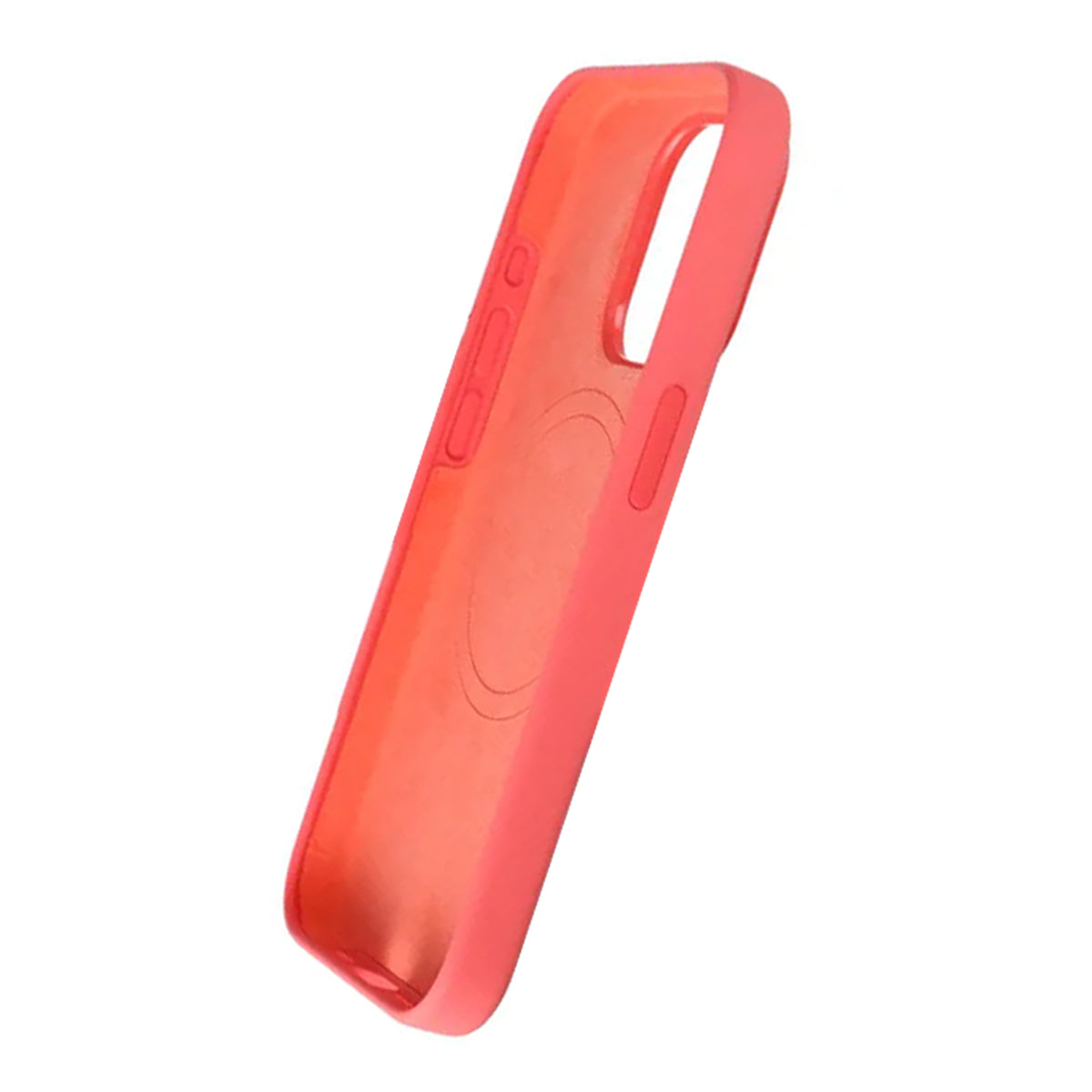 iPhone 15 Pro Silikonskal Rvelon MagSafe - Röd