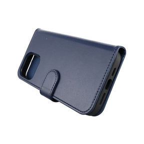 iPhone 13 Pro Max Plånboksfodral Magnet Rvelon - Blå