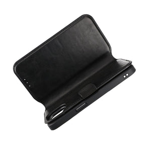 iPhone 15 Plånboksfodral Magnet Rvelon - Svart