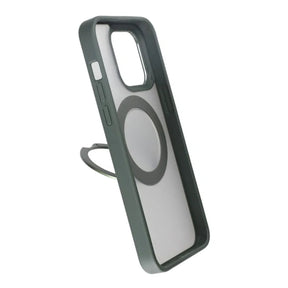 iPhone 15 Pro Skal med MagSafe Stativ Rvelon - Grön