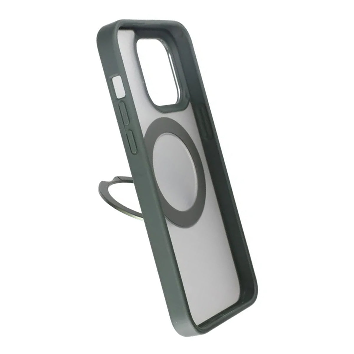 iPhone 15 Pro Max Skal med MagSafe Stativ Rvelon - Grön