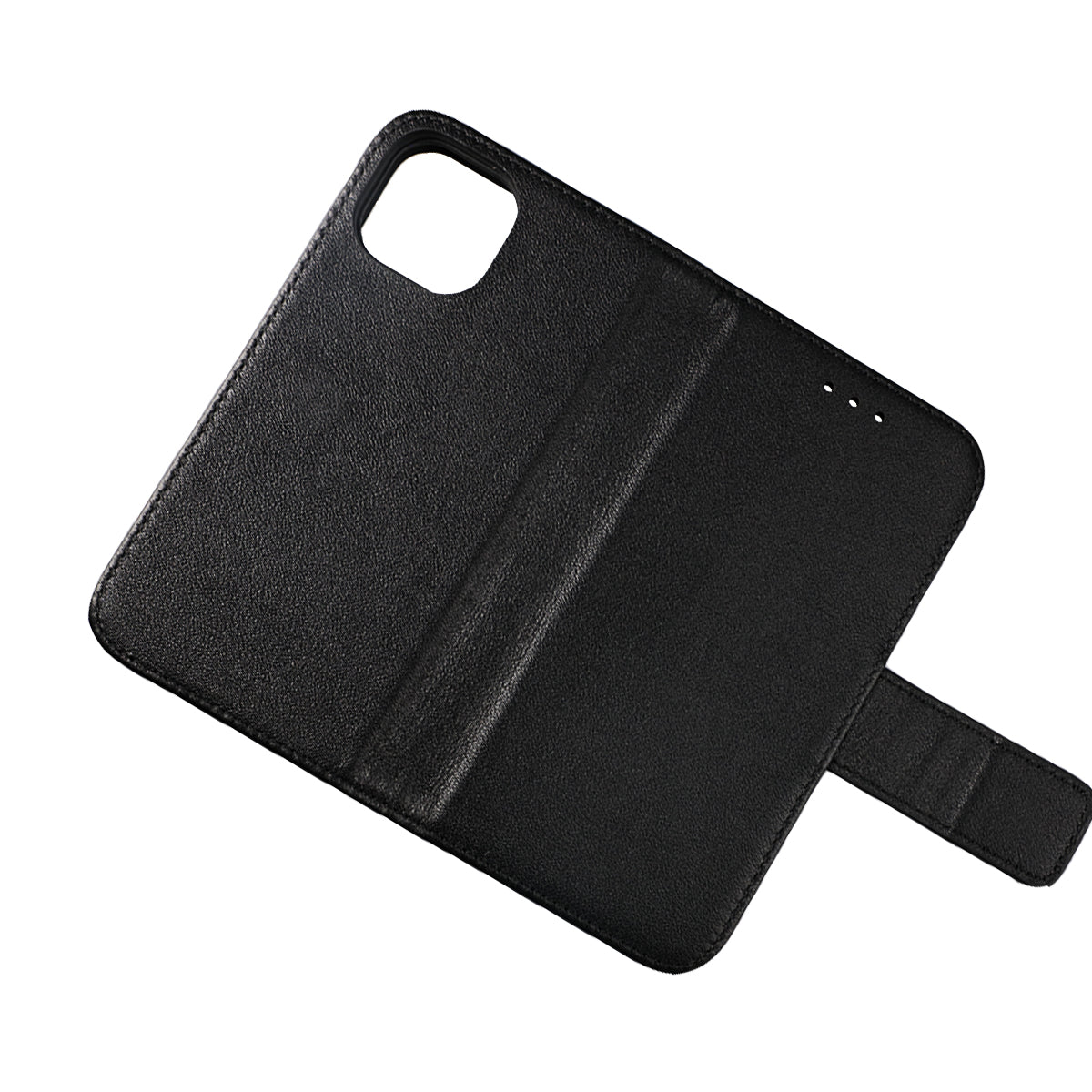 iPhone 13 Mini Plånboksfodral Läder Rvelon - Svart