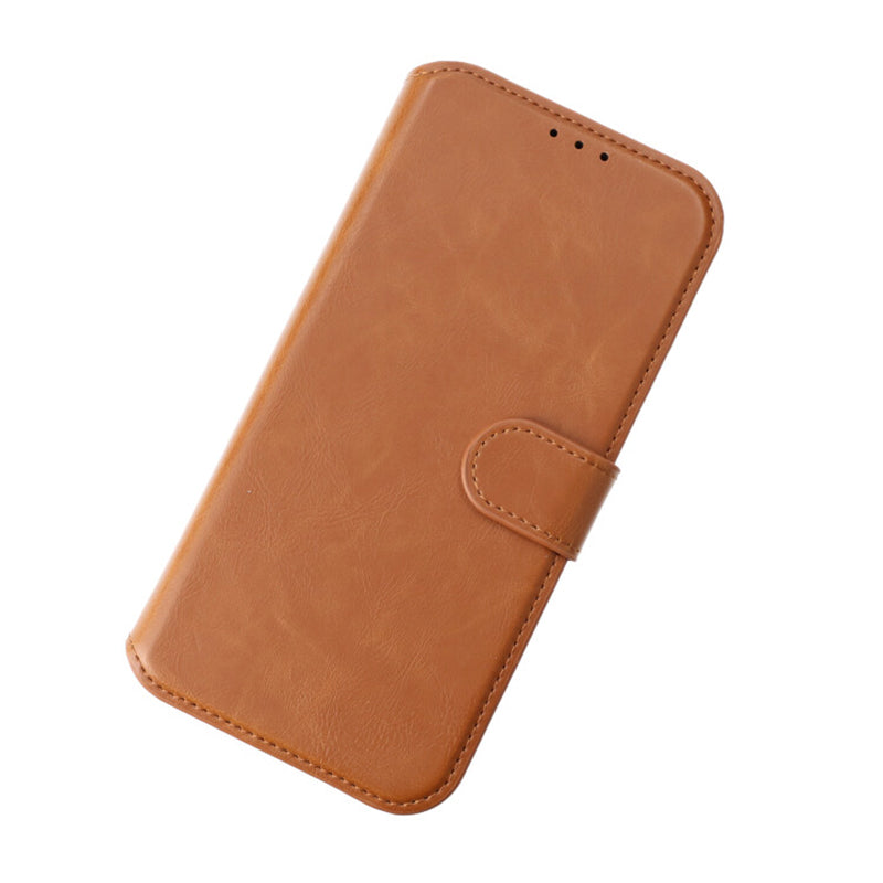 iPhone 15 Pro Max Plånboksfodral Magnet Rvelon - Brun