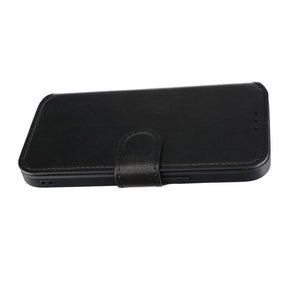 iPhone 15 Plånboksfodral med Magsafe Rvelon - Svart