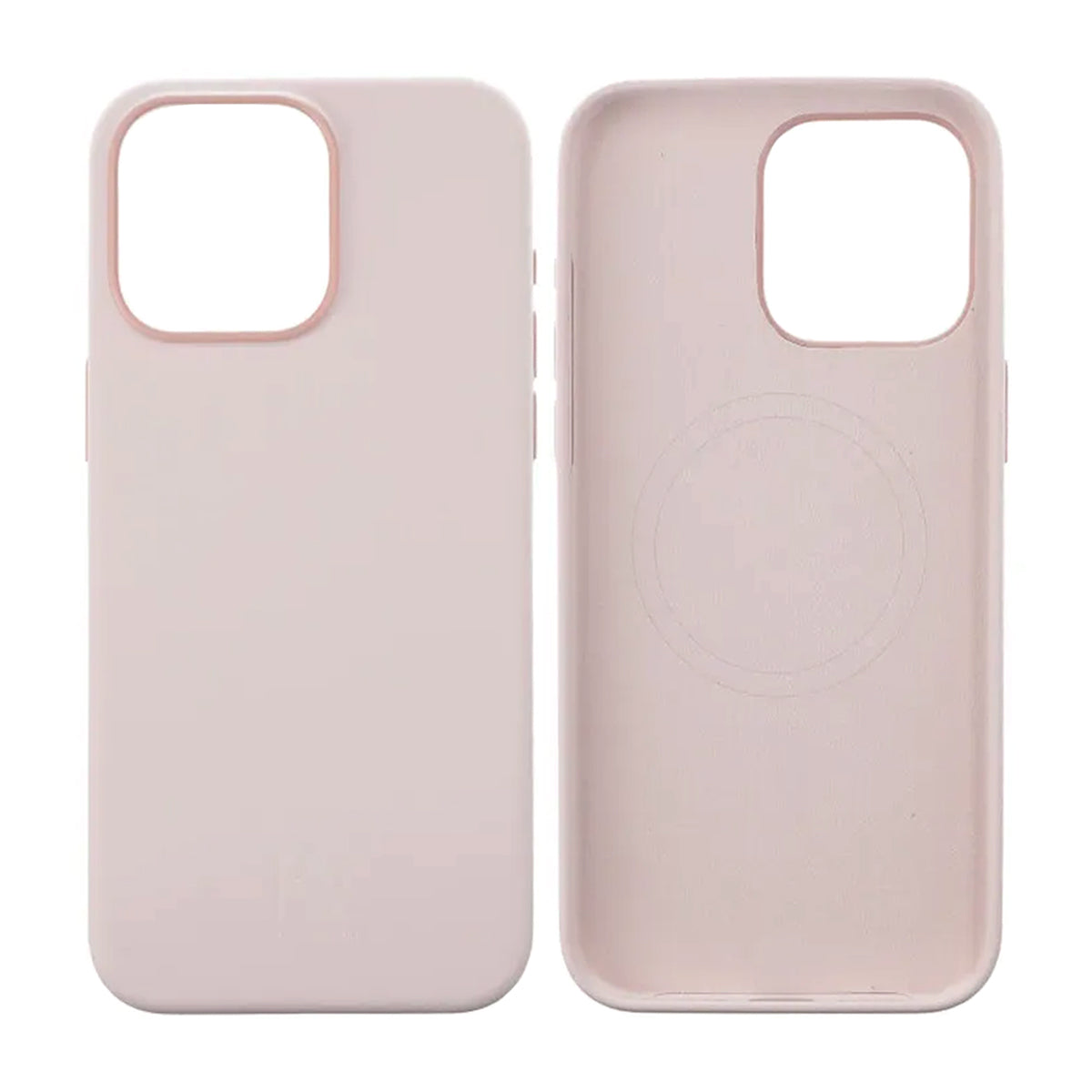 iPhone 15 Pro Max Silikonskal Rvelon MagSafe - Rosa