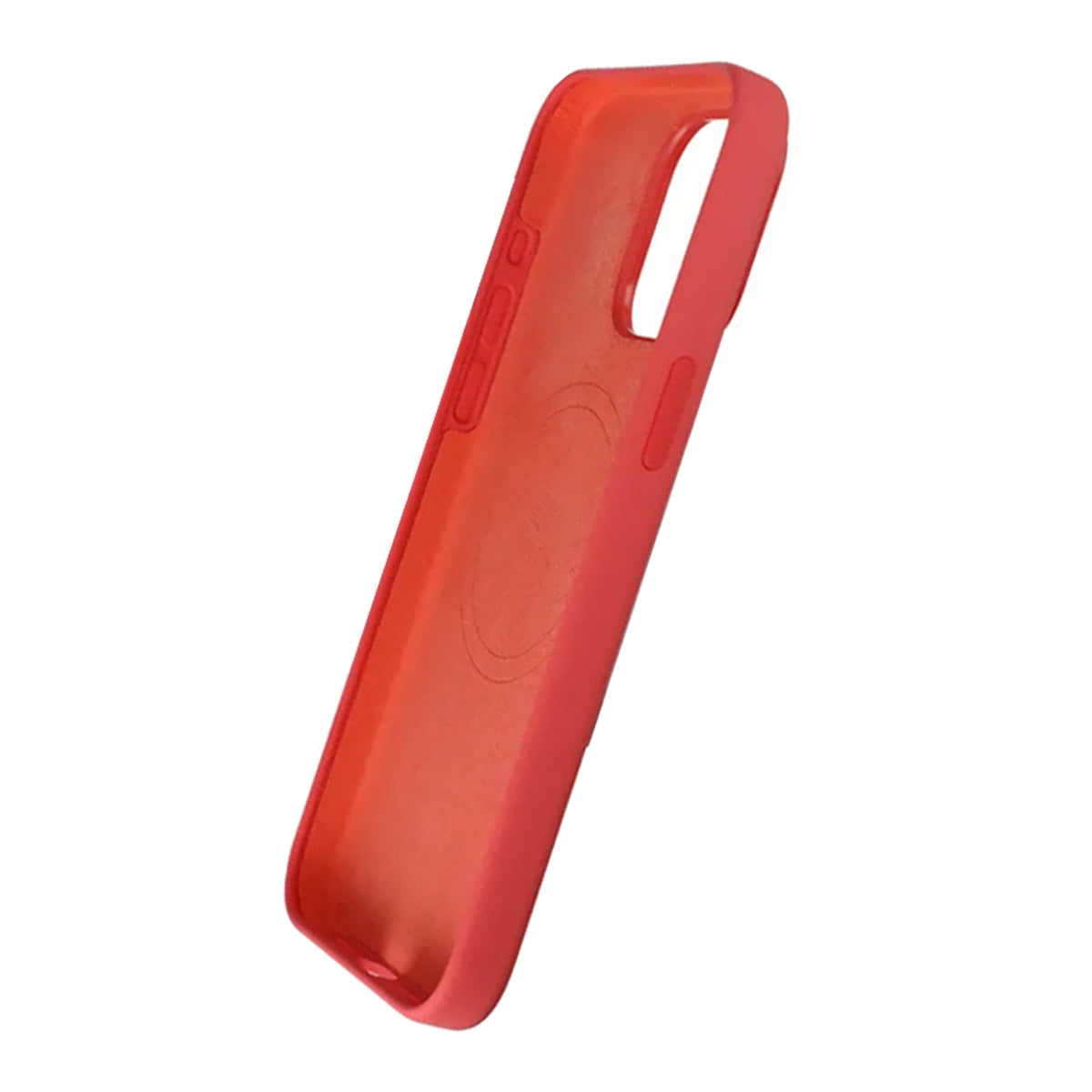 iPhone 15 Pro Max Silikonskal Rvelon MagSafe - Röd