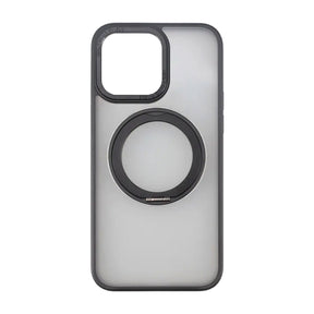 iPhone 15 Pro Max Skal med MagSafe Stativ Rvelon - Svart