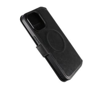 iPhone 15 Pro Max Plånboksfodral med Magsafe Rvelon - Svart