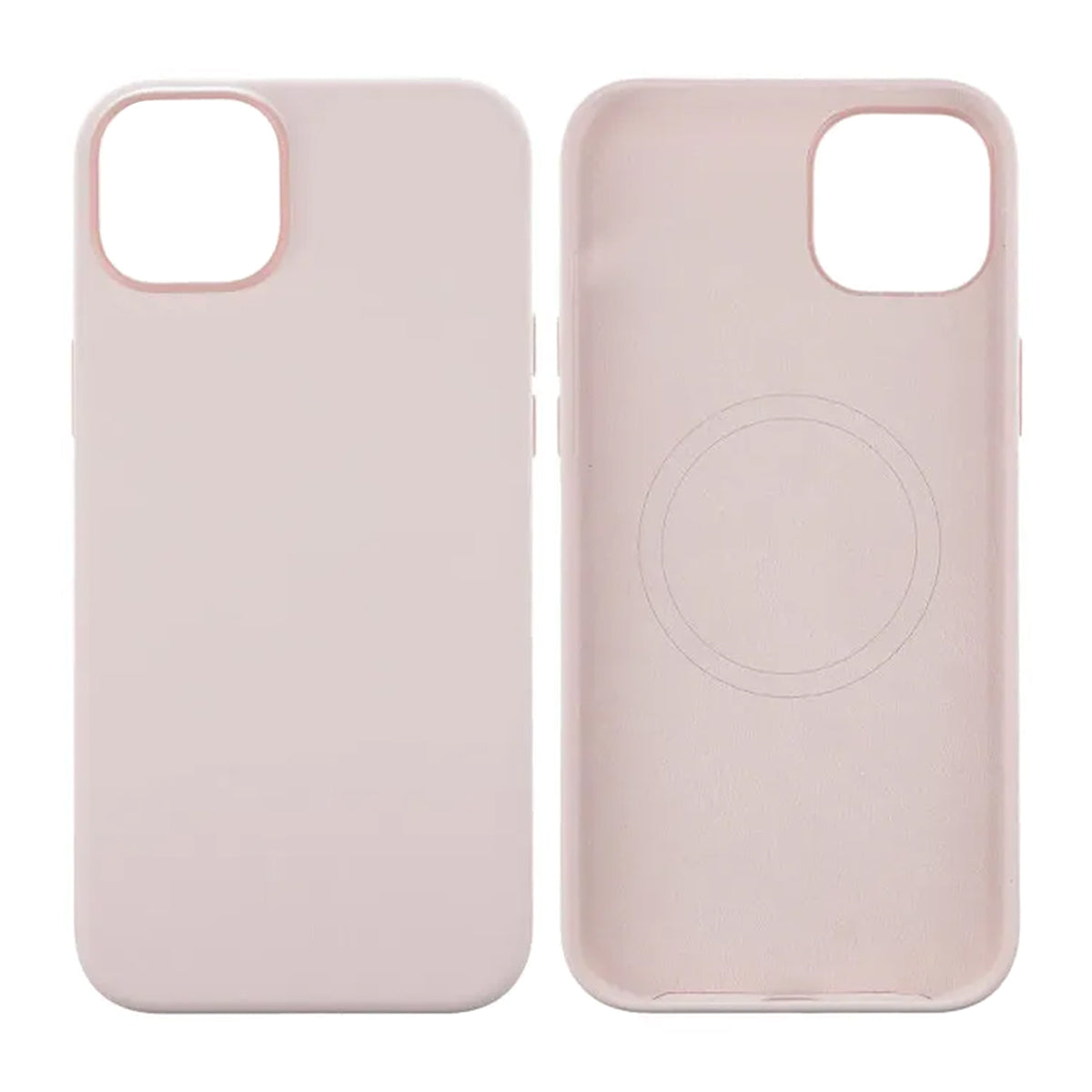 iPhone 15 Plus Silikonskal Rvelon MagSafe - Rosa