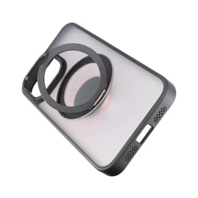 iPhone 15 Pro Max Skal med MagSafe Stativ Rvelon - Svart