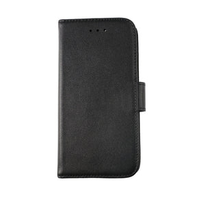 iPhone 13 Mini Plånboksfodral Läder Rvelon - Svart