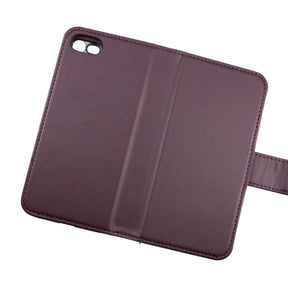 iPhone 7/8/SE (2020/2022) Plånboksfodral Magnet Rvelon - Mörklila