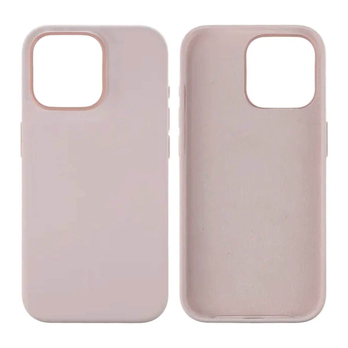 iPhone 15 Pro Max Mobilskal Silikon Rvelon - Ljusrosa