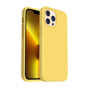 iPhone 13 Pro Silikonskal Rvelon - Gul