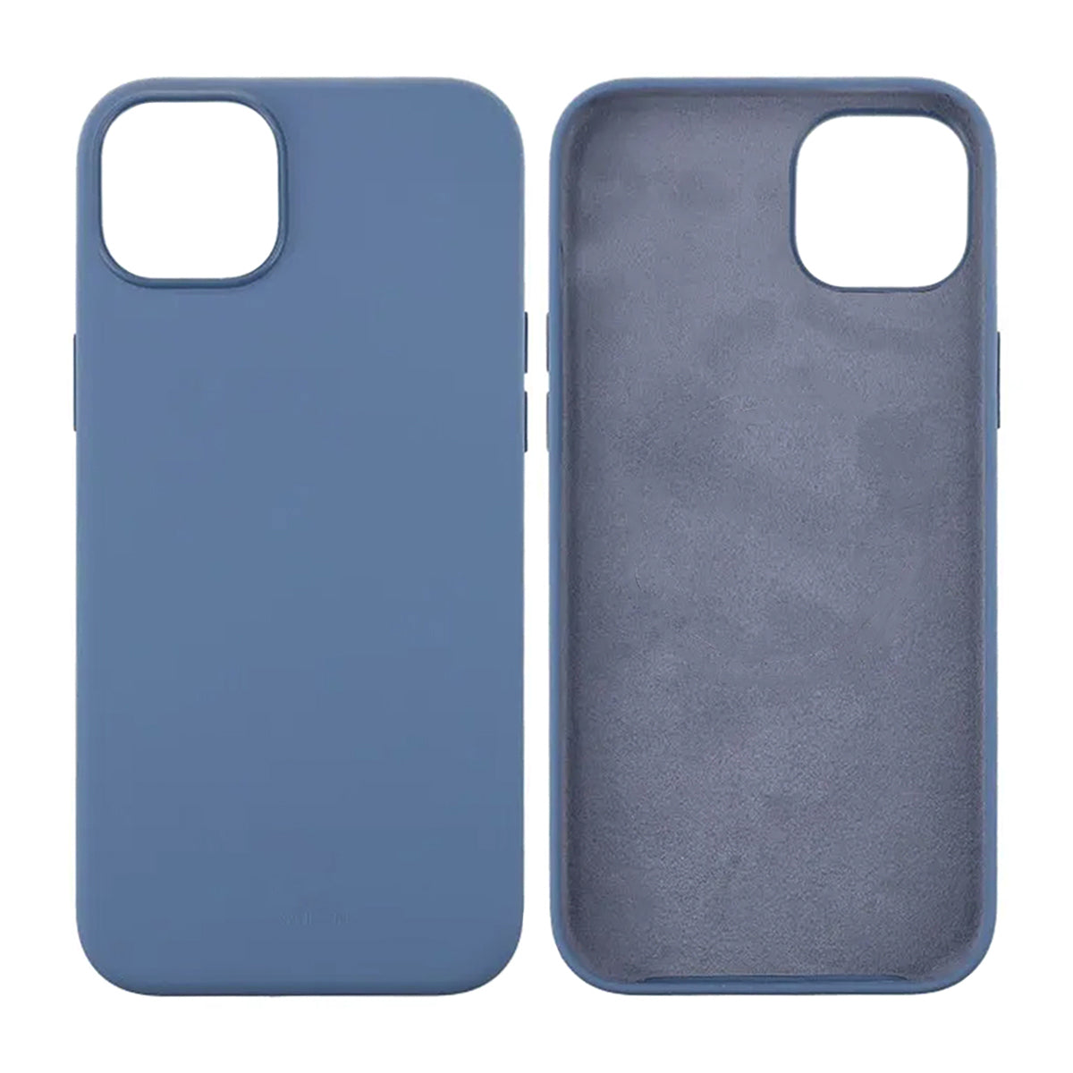 iPhone 15 Plus Mobilskal Silikon Rvelon - Blå
