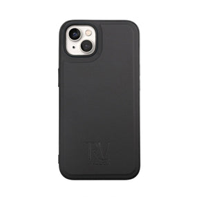 iPhone 14 Plus Plånboksfodral Magnet Rvelon - Svart