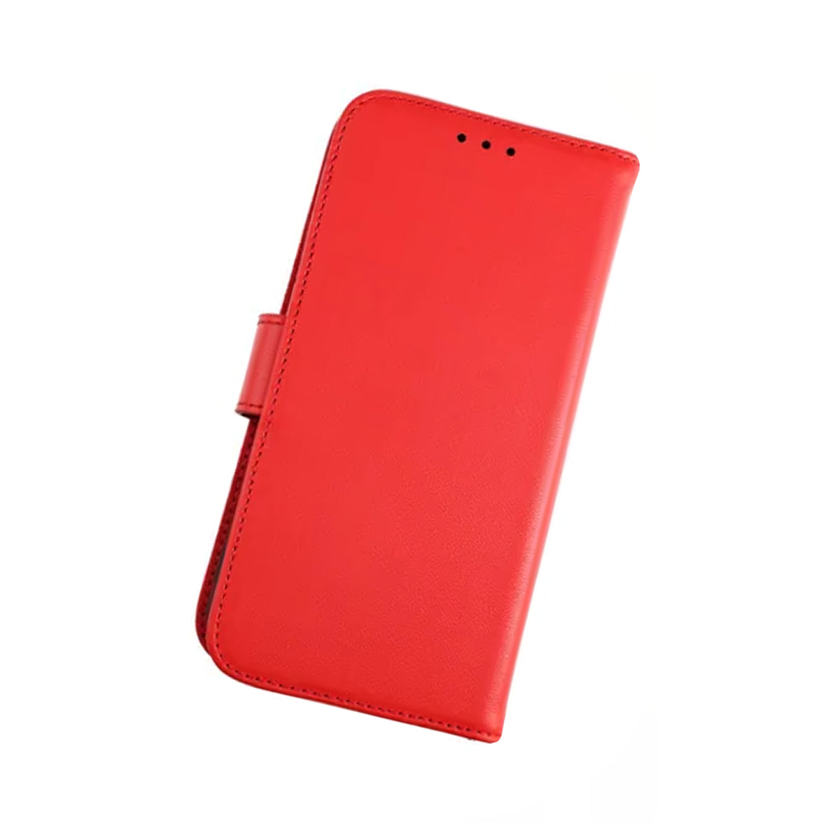 iPhone 11 Pro Plånboksfodral Läder Rvelon - Röd