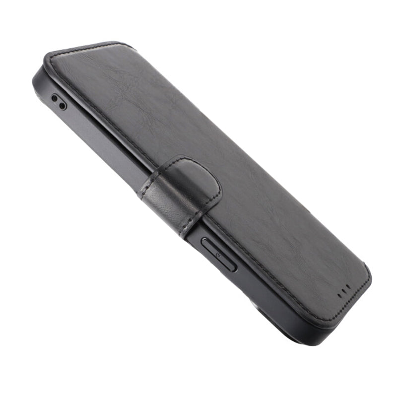 iPhone 15 Plus Plånboksfodral med Magsafe Rvelon - Svart