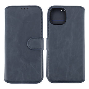 iPhone 15 Plånboksfodral Magnet Rvelon - Blå