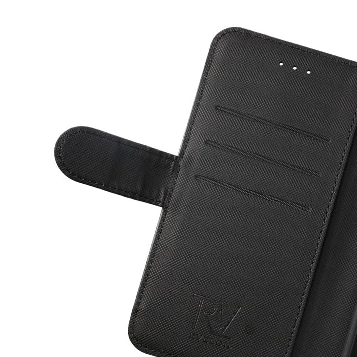iPhone 7/8 Plus Plånboksfodral Magnet Rvelon - Svart