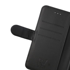 iPhone 7/8 Plus Plånboksfodral Magnet Rvelon - Svart