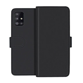 Samsung Galaxy A51 Plånboksfodral Magnet Rvelon - Svart