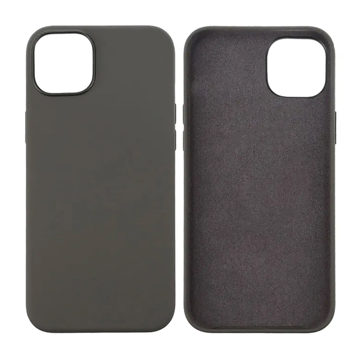 iPhone 15 Mobilskal Silikon Rvelon - Grå