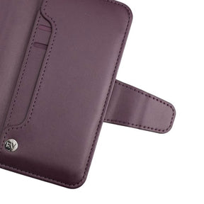 iPhone 11 Plånboksfodral Rvelon - Mörklila