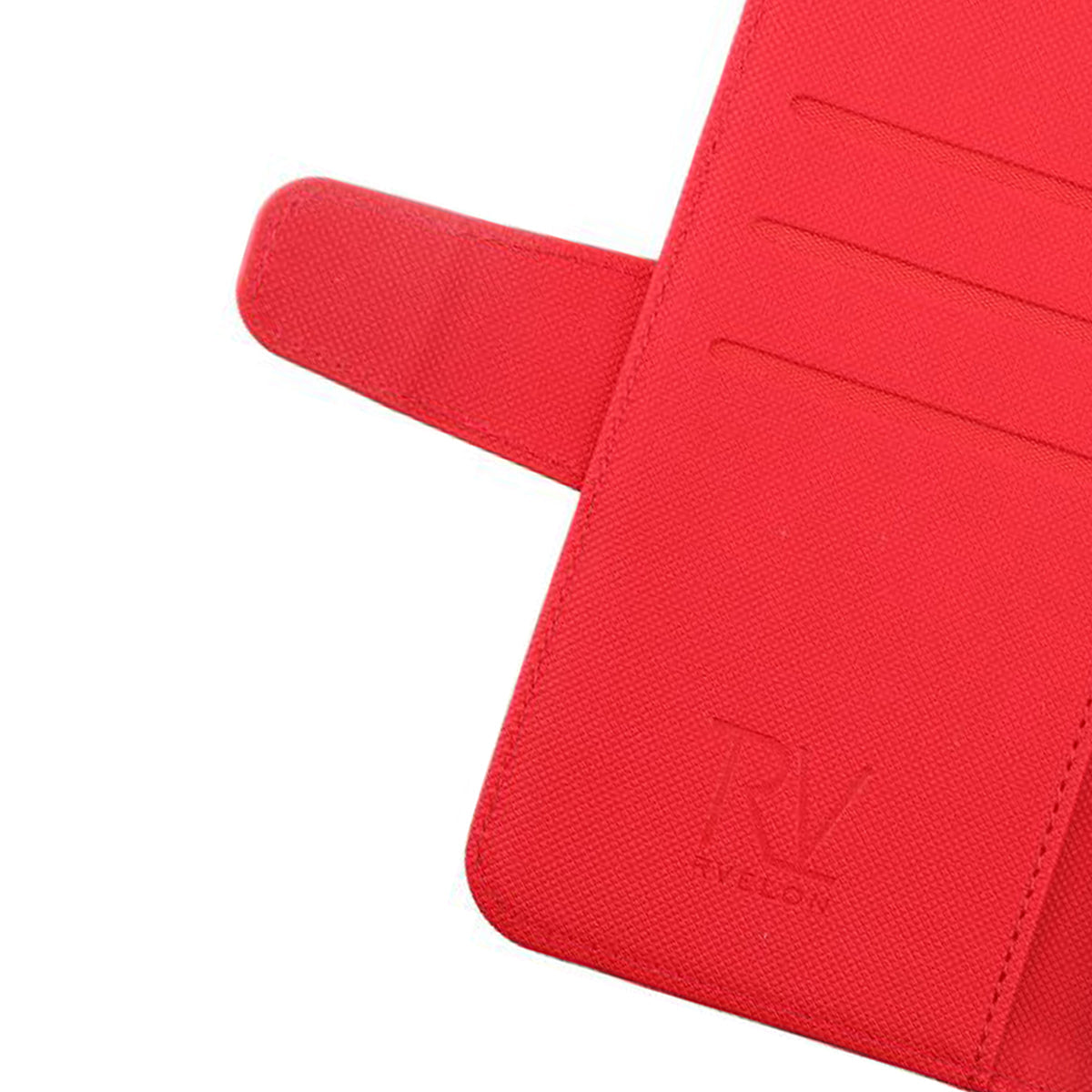 iPhone 13 Plånboksfodral Extra Kortfack Rvelon - Röd