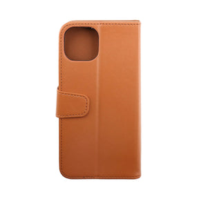 iPhone 14 Pro Max Plånboksfodral Extra Kortfack Rvelon - Brun