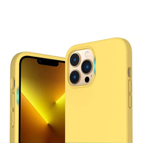 iPhone 13 Pro Silikonskal Rvelon - Gul