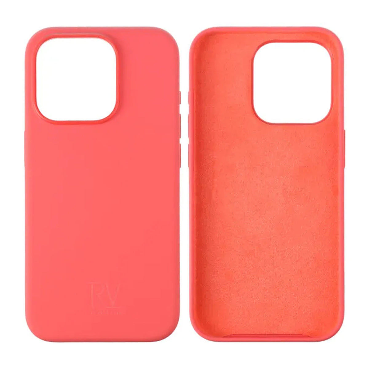 iPhone 15 Pro Mobilskal Silikon Rvelon - Röd