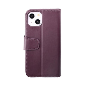 iPhone 14 Plånboksfodral Extra Kortfack Rvelon - Lila