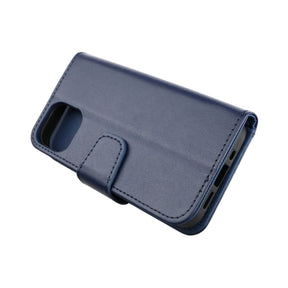 iPhone 13 Pro Plånboksfodral Extra Kortfack Rvelon - Blå