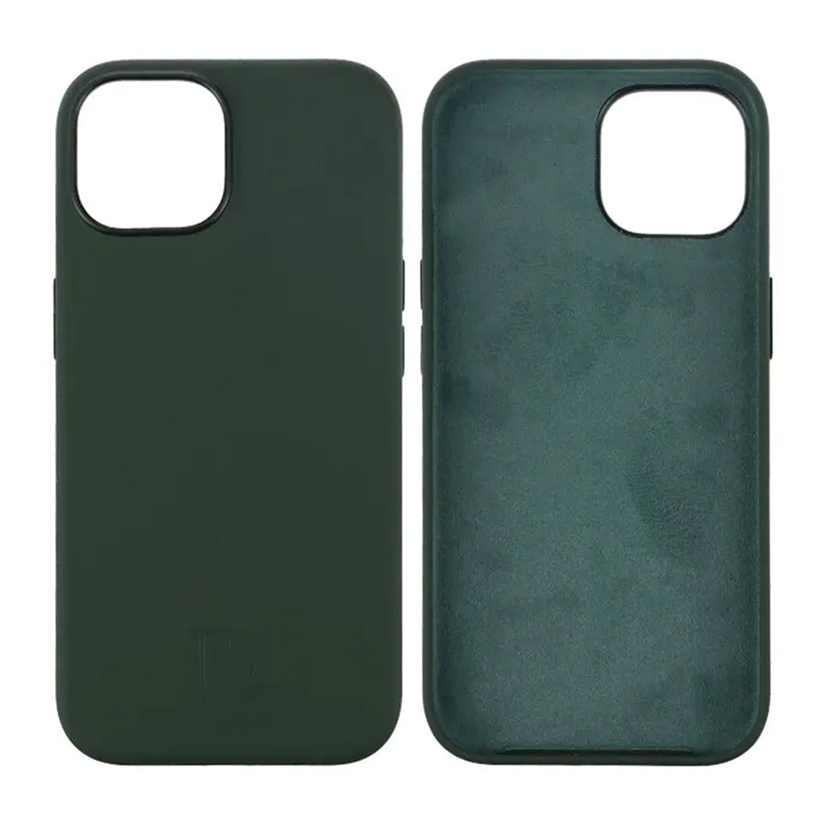 iPhone 15 Plus Mobilskal Silikon Rvelon - Grön