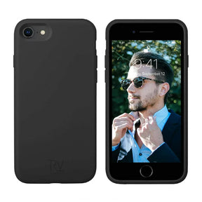 iPhone 7/8/SE (2020/2022) Silikonskal Rvelon - Svart