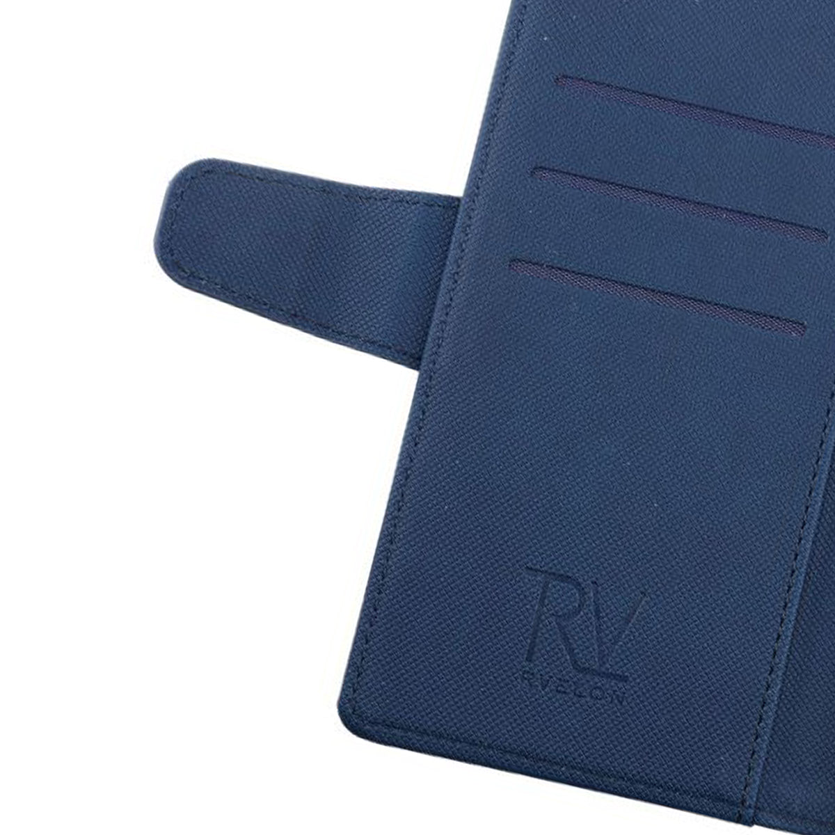 Samsung Galaxy S22 Ultra Plånboksfodral med Extra Kortfack Rvelon - Blå