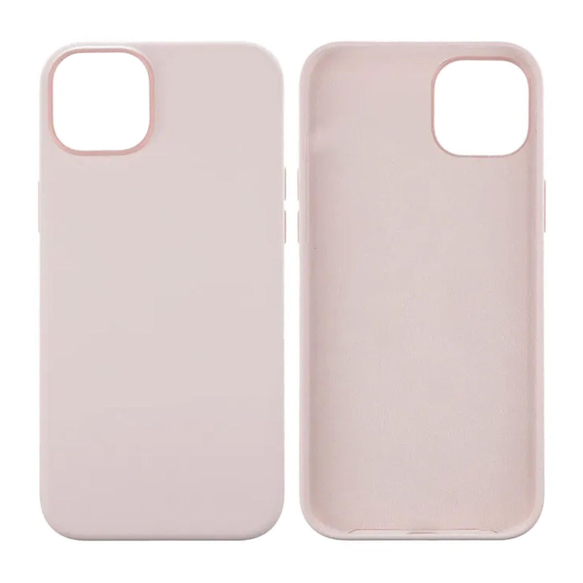 iPhone 15 Plus Mobilskal Silikon Rvelon - Ljusrosa