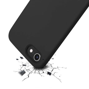 iPhone 7/8/SE (2020/2022) Silikonskal Rvelon - Svart
