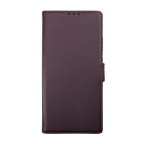 Samsung Galaxy S23 Ultra Plånboksfodral Magnet Rvelon - Lila