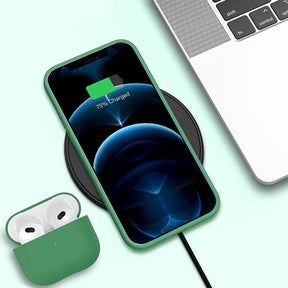 iPhone 13 Pro Silikonskal Rvelon - Grön