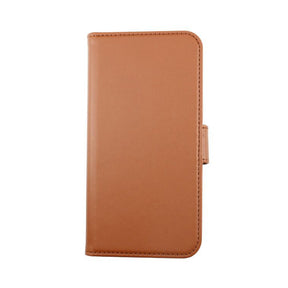 iPhone 13 Plånboksfodral Magnet Rvelon - Guldbrun