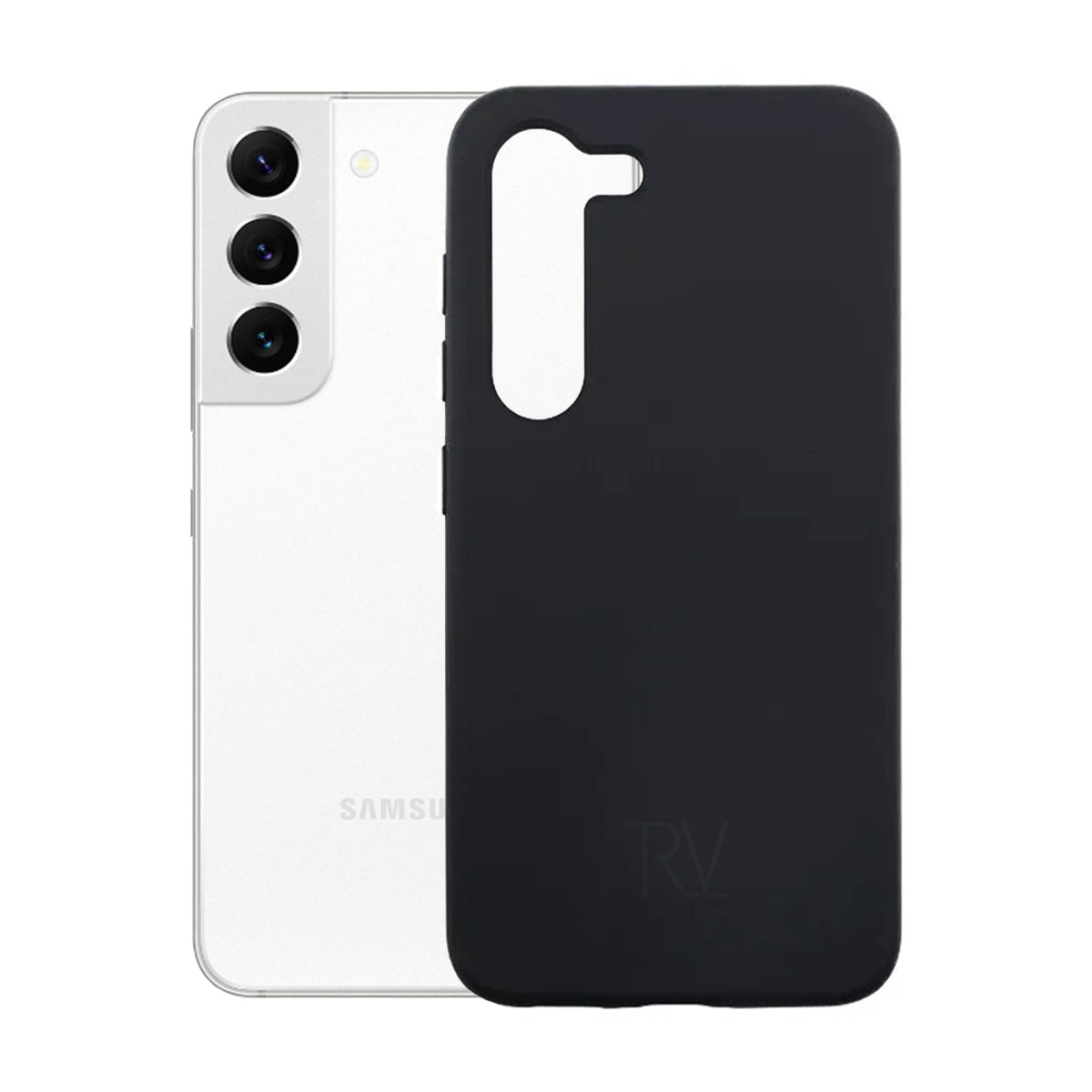 Samsung Galaxy S23 Silikonskal Rvelon - Svart