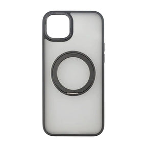 iPhone 15 Plus Skal med MagSafe Stativ Rvelon - Svart