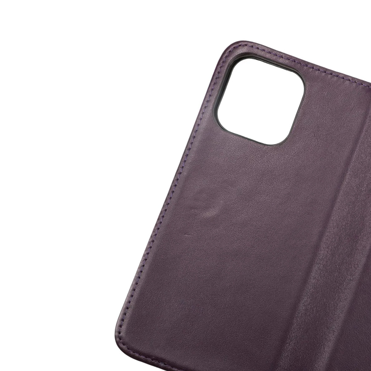 iPhone 14 Plånboksfodral Läder Rvelon - Lila